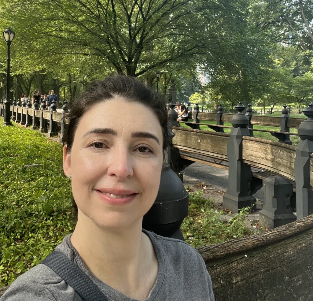 Blog 1 Ketlyn Fernanda Leva at Central Park, New York