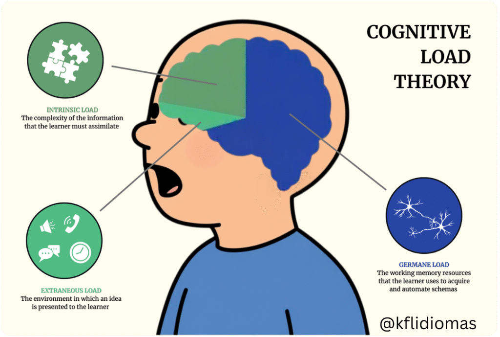 Cognitive Load Theory - the areas