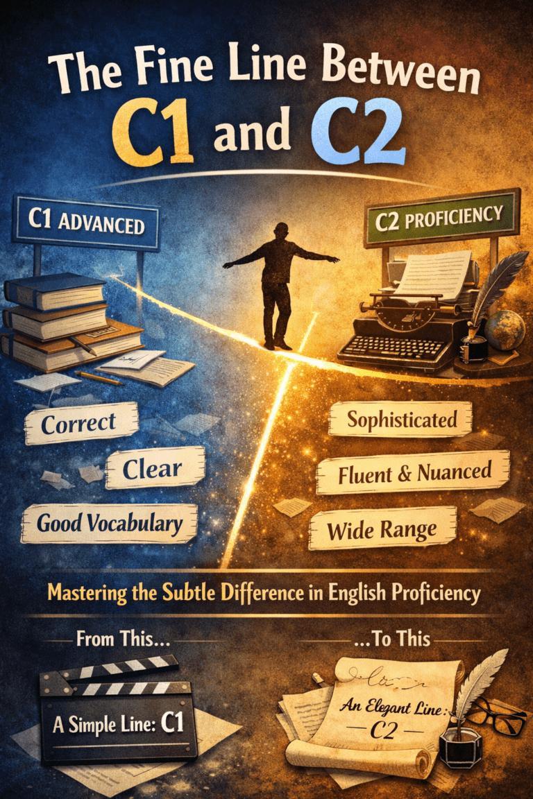From C1 to C2: How One Example Can Level Up Your English 1 From C1 to C2: How One Example Can Level Up Your English
