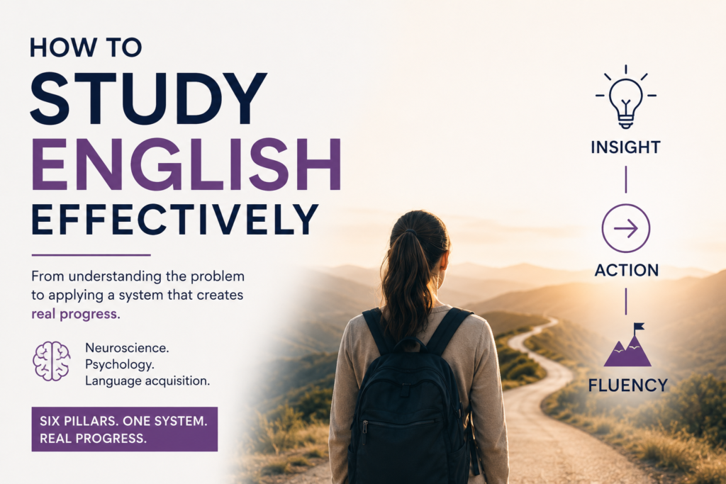 How to Study English Effectively: The 6 Pillars 1 How to study English effectively