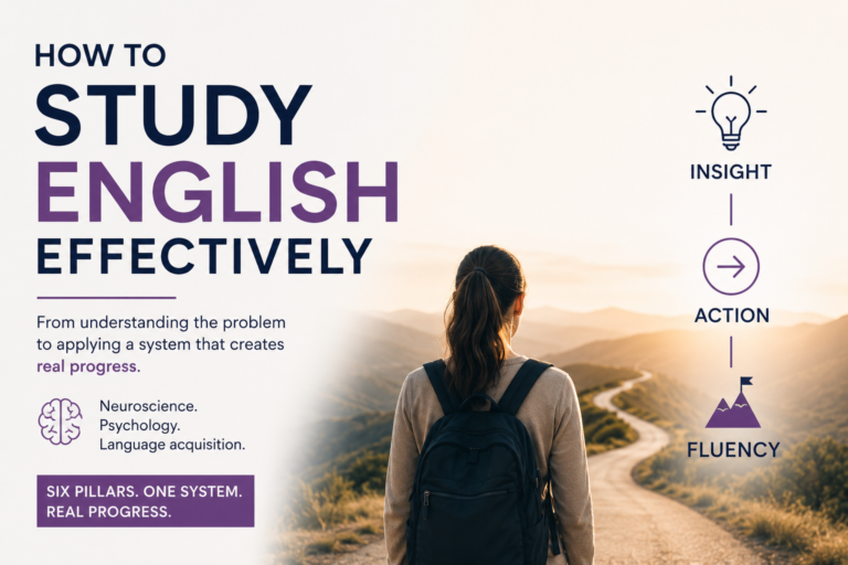 How to Study English Effectively: The 6 Pillars 3 How to study English effectively
